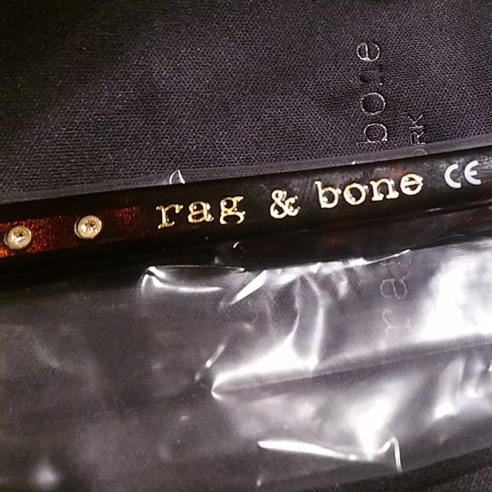 Rag & Bone Women's Sunglasses. Dark Havana Cat Eye NEW - Picture 10 of 15